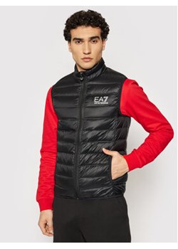 EA7 Emporio Armani Kamizelka 8NPQ01 PN29Z 1200 Czarny Regular Fit ze sklepu MODIVO w kategorii Kamizelki męskie - zdjęcie 152504192
