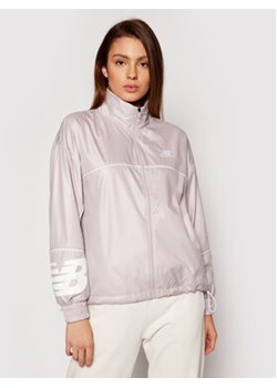 New Balance Kurtka przejściowa Athletics Windbreaker WJ11502 Szary Relaxed Fit ze sklepu MODIVO w kategorii Kurtki damskie - zdjęcie 152505600