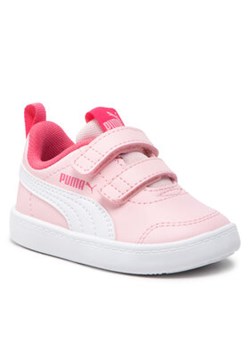 Puma Sneakersy Courtflex v2 V Inf 371544 25 Różowy ze sklepu MODIVO w kategorii Buty sportowe dziecięce - zdjęcie 152506311