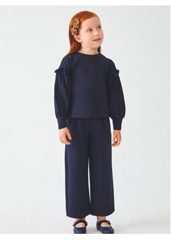 Abel & Lula Komplet bluza i spodnie materiałowe 5752 Granatowy Regular Fit ze sklepu MODIVO w kategorii Dresy dziewczęce - zdjęcie 152508663
