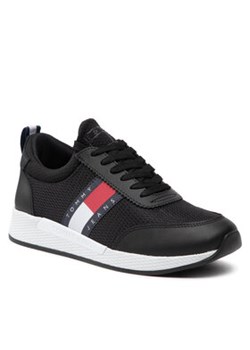 Tommy Jeans Sneakersy Flexi Runner Wmn EN0EN01789 Czarny ze sklepu MODIVO w kategorii Buty sportowe damskie - zdjęcie 152509294