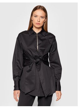 Guess Bluzka Emma W1BH08 WDXM0 Czarny Regular Fit ze sklepu MODIVO w kategorii Bluzki damskie - zdjęcie 152509392