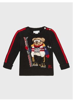 Polo Ralph Lauren Sweter 320881876001 Czarny Regular Fit ze sklepu MODIVO w kategorii Odzież dla niemowląt - zdjęcie 152509564