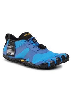 Buty sportowe męskie Vibram Fivefingers sznurowane niebieskie  ze sklepu MODIVO w kategorii Buty sportowe męskie - zdjęcie 152509812