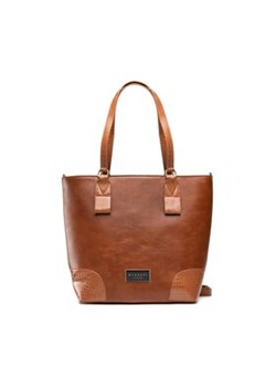 Monnari Torebka BAG1980-017 Brązowy ze sklepu MODIVO w kategorii Torby Shopper bag - zdjęcie 152510133