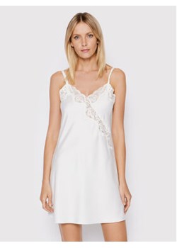 Lauren Ralph Lauren Koszula nocna ILN31684 Biały Regular Fit ze sklepu MODIVO w kategorii Koszule nocne - zdjęcie 152510222