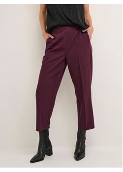 Kaffe Spodnie materiałowe Sakura 10506127 Fioletowy Relaxed Fit ze sklepu MODIVO w kategorii Spodnie damskie - zdjęcie 152515480