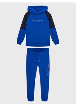 Tommy Hilfiger Dres KB0KB07649 M Granatowy Regular Fit ze sklepu MODIVO w kategorii Dresy chłopięce - zdjęcie 152515713