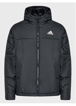 adidas Kurtka puchowa Bsc 3-Stripes HG8756 Czarny Regular Fit ze sklepu MODIVO w kategorii Kurtki męskie - zdjęcie 152520262