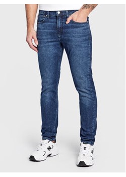 Calvin Klein Jeans Jeansy J30J322434 Niebieski Slim Taper Fit ze sklepu MODIVO w kategorii Jeansy męskie - zdjęcie 152520554
