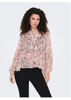 ONLY Top 15283695 Różowy Loose Fit ze sklepu MODIVO w kategorii Bluzki damskie - zdjęcie 152522320
