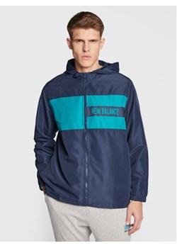 New Balance Wiatrówka MJ23900 Granatowy Relaxed Fit ze sklepu MODIVO w kategorii Kurtki męskie - zdjęcie 152523393
