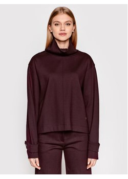 Victoria Victoria Beckham Golf High 1122JTP003285A Bordowy Regular Fit ze sklepu MODIVO w kategorii Swetry damskie - zdjęcie 152523583