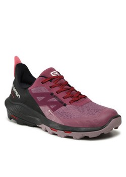 Salomon Trekkingi GORE-TEX Outpulse Gtx W 416897 21 V0 Fioletowy ze sklepu MODIVO w kategorii Buty trekkingowe damskie - zdjęcie 152524291