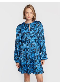 Edited Sukienka codzienna Jeanette EDT5973004000003 Niebieski Regular Fit ze sklepu MODIVO w kategorii Sukienki - zdjęcie 152525350