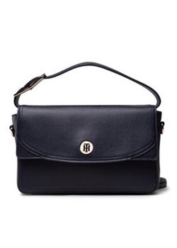 Tommy Hilfiger Torebka Honey Flap Crossover AW0AW10820 Granatowy ze sklepu MODIVO w kategorii Listonoszki - zdjęcie 152527102
