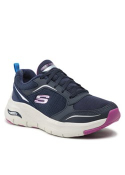 Skechers Sneakersy Gentle Stride 149413/NVPR Granatowy ze sklepu MODIVO w kategorii Buty sportowe damskie - zdjęcie 152528024
