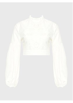 IXIAH Bluzka X221-50283 Biały Regular Fit ze sklepu MODIVO w kategorii Bluzki damskie - zdjęcie 152530980