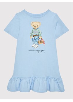 Polo Ralph Lauren Sukienka codzienna 311875409002 Niebieski Regular Fit ze sklepu MODIVO w kategorii Odzież dla niemowląt - zdjęcie 152531322