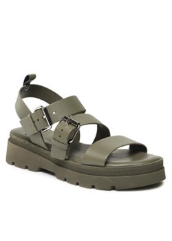 Bata Sandały 5647600 Zielony ze sklepu MODIVO w kategorii Sandały damskie - zdjęcie 152531374