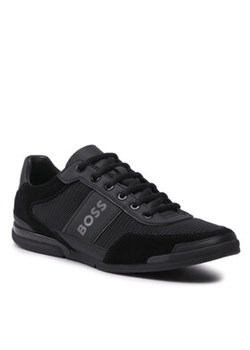 Boss Sneakersy Saturn 50485629 10247473 01 Czarny ze sklepu MODIVO w kategorii Buty sportowe męskie - zdjęcie 152532520