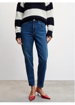 Mango Jeansy Newmom 47010772 Niebieski Mom Fit ze sklepu MODIVO w kategorii Jeansy damskie - zdjęcie 152536302