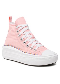 Converse Trampki Ctas Move Hi 272853C Różowy ze sklepu MODIVO w kategorii Trampki dziecięce - zdjęcie 152538353
