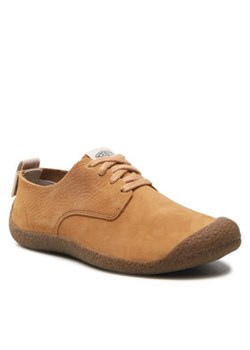 Keen Półbuty Mosey Derby Leather 1026457 Brązowy ze sklepu MODIVO w kategorii Półbuty damskie - zdjęcie 152540014