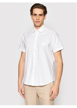 Boss Koszula Rash_1 50468269 Biały Regular Fit ze sklepu MODIVO w kategorii Koszule męskie - zdjęcie 152543690