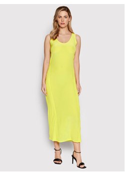 Calvin Klein Sukienka letnia K20K203854 Żółty Slim Fit ze sklepu MODIVO w kategorii Sukienki - zdjęcie 152545222