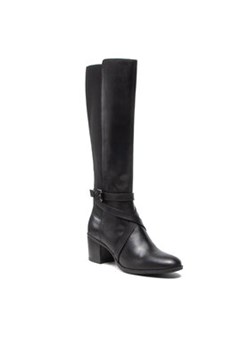 Geox Kozaki D New Asheel C D26FSC 00043 C9999 Czarny ze sklepu MODIVO w kategorii Kozaki damskie - zdjęcie 152545704