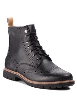 Clarks Kozaki Batcombe Lord 261348577 Czarny ze sklepu MODIVO w kategorii Buty zimowe męskie - zdjęcie 152547610