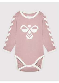 Hummel Body dziecięce Flipper 213892 Różowy Regular Fit ze sklepu MODIVO w kategorii Odzież dla niemowląt - zdjęcie 152547852