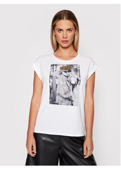 Liu Jo T-Shirt WF1252 J5003 Biały Regular Fit ze sklepu MODIVO w kategorii Bluzki damskie - zdjęcie 152550081