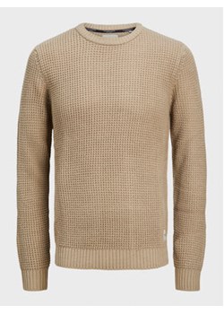 Jack&Jones Sweter Nick 12211275 Beżowy Regular Fit ze sklepu MODIVO w kategorii Swetry męskie - zdjęcie 152550580