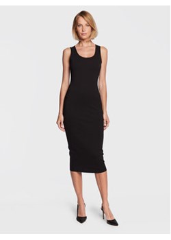Armani Exchange Sukienka codzienna 8NYACM YJ8ZZ 1200 Czarny Regular Fit ze sklepu MODIVO w kategorii Sukienki - zdjęcie 152550693