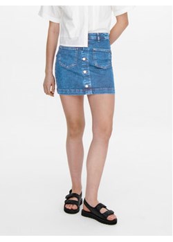 ONLY Spódnica jeansowa 15246338 Niebieski Slim Fit ze sklepu MODIVO w kategorii Spódnice - zdjęcie 152551014