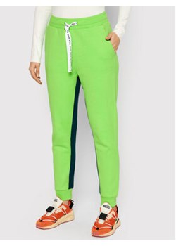 Ice Play Spodnie dresowe 21I U2M0 B131 P450 5757 Zielony Regular Fit ze sklepu MODIVO w kategorii Spodnie damskie - zdjęcie 152552332