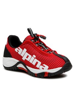 Alpina Trekkingi Ewl Jr 6423-1K Czerwony ze sklepu MODIVO w kategorii Buty sportowe dziecięce - zdjęcie 152552781