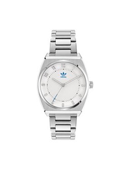 adidas Originals Zegarek Style Code One AOSY22025 Srebrny ze sklepu MODIVO w kategorii Zegarki - zdjęcie 152553380