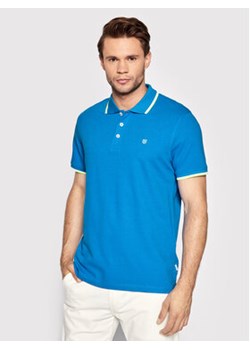 Jack&Jones PREMIUM Polo Win 12169064 Niebieski Regular Fit ze sklepu MODIVO w kategorii T-shirty męskie - zdjęcie 152553622