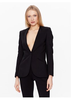 KARL LAGERFELD Żakiet Punto 225W1400 Czarny Regular Fit ze sklepu MODIVO w kategorii Marynarki damskie - zdjęcie 152553810