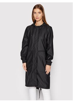 Rains Kurtka przeciwdeszczowa 18550 Czarny Regular Fit ze sklepu MODIVO w kategorii Kurtki damskie - zdjęcie 152553900
