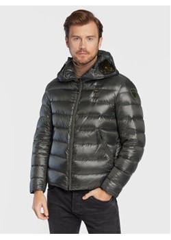Blauer Kurtka puchowa Enrique BLUC03128 006360 Zielony Regular Fit ze sklepu MODIVO w kategorii Kurtki męskie - zdjęcie 152555683