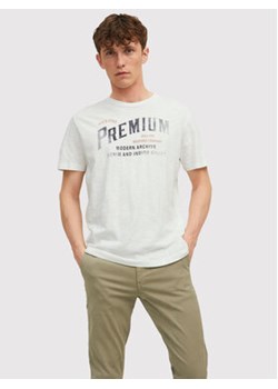 Jack&Jones PREMIUM T-Shirt Carlyle 12211162 Biały Regular Fit ze sklepu MODIVO w kategorii T-shirty męskie - zdjęcie 152556523