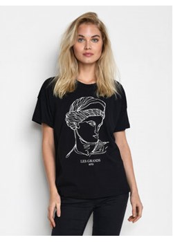 Kaffe T-Shirt Abalone 10506798 Czarny Oversize ze sklepu MODIVO w kategorii Bluzki damskie - zdjęcie 152556653