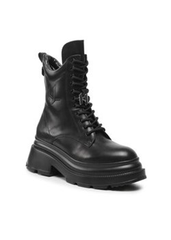KARL LAGERFELD Botki KL45071 Czarny ze sklepu MODIVO w kategorii Workery damskie - zdjęcie 152557631