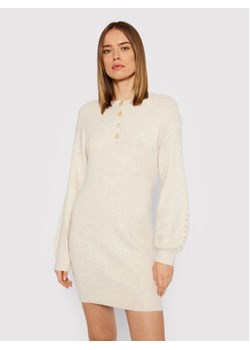 American Eagle Sukienka dzianinowa 039-1399-5454 Beżowy Regular Fit ze sklepu MODIVO w kategorii Sukienki - zdjęcie 152558564