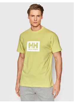 Helly Hansen T-Shirt Box 53285 Żółty Regular Fit ze sklepu MODIVO w kategorii T-shirty męskie - zdjęcie 152558581