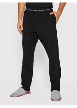 Calvin Klein Underwear Spodnie piżamowe 000NM1796E Czarny Regular Fit ze sklepu MODIVO w kategorii Piżamy męskie - zdjęcie 152559952